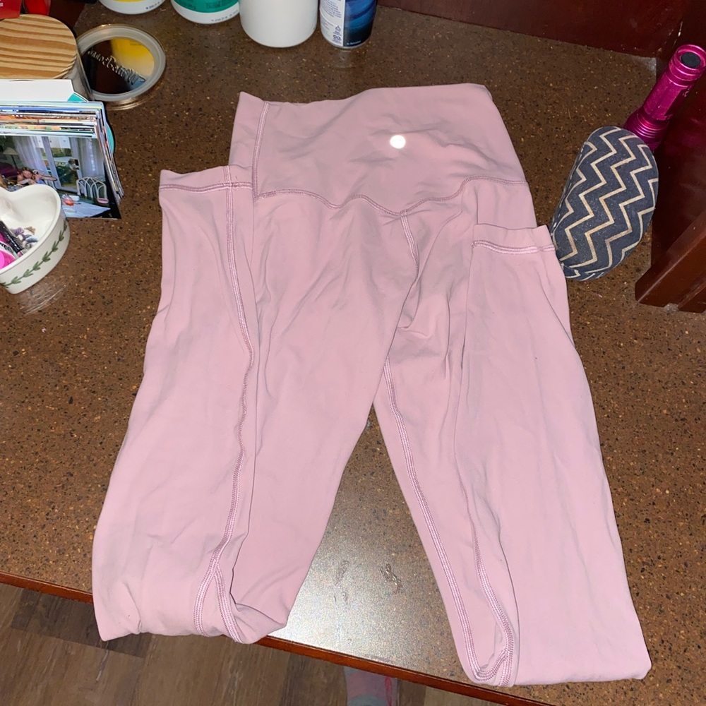 Pink Align leggings